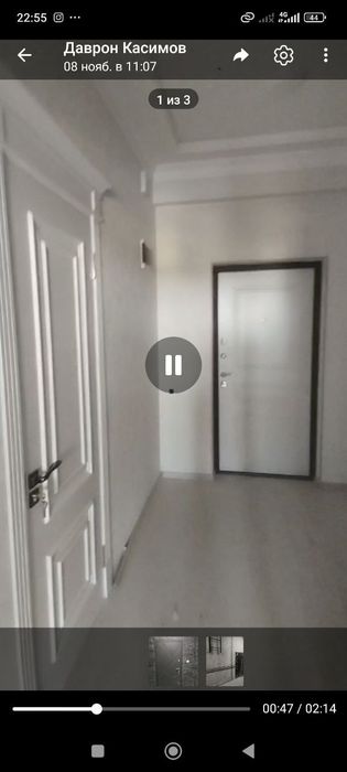 Qorasuv-3 da. 2-xona+mansardli yangi qurilgan kvartira sotiladi.