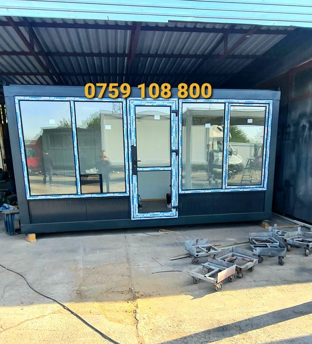 Containere modulare cu vitrina container birou magazin locuit Paza