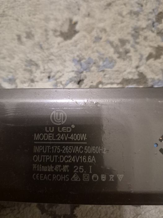 Продам Блок питания LU LED 24V-400W