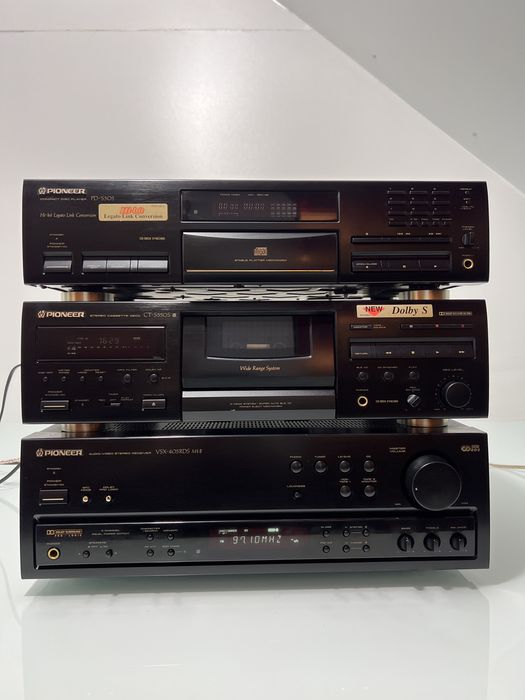 Linie Pioneer, Deck CT-S550S 3 Head Dolby S, Receiver VSX-405RDS MK II