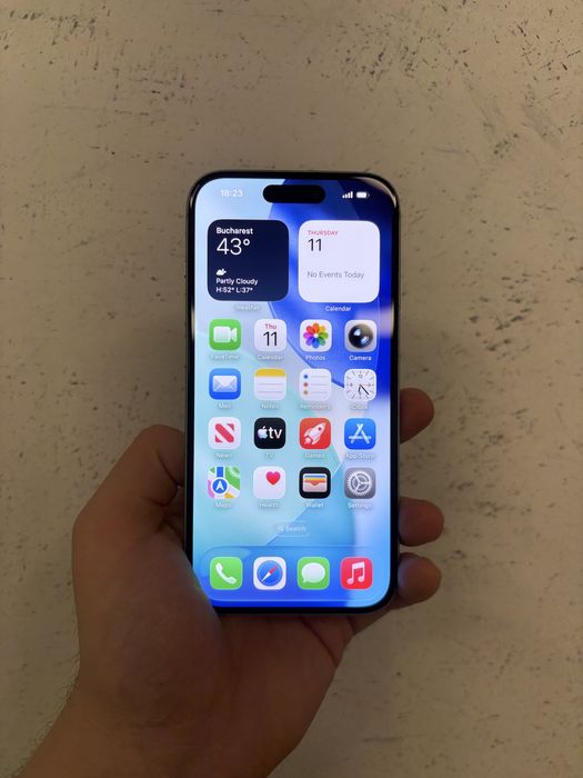 IPhone 15 128 GB verde green Neverlocked 93% baterie