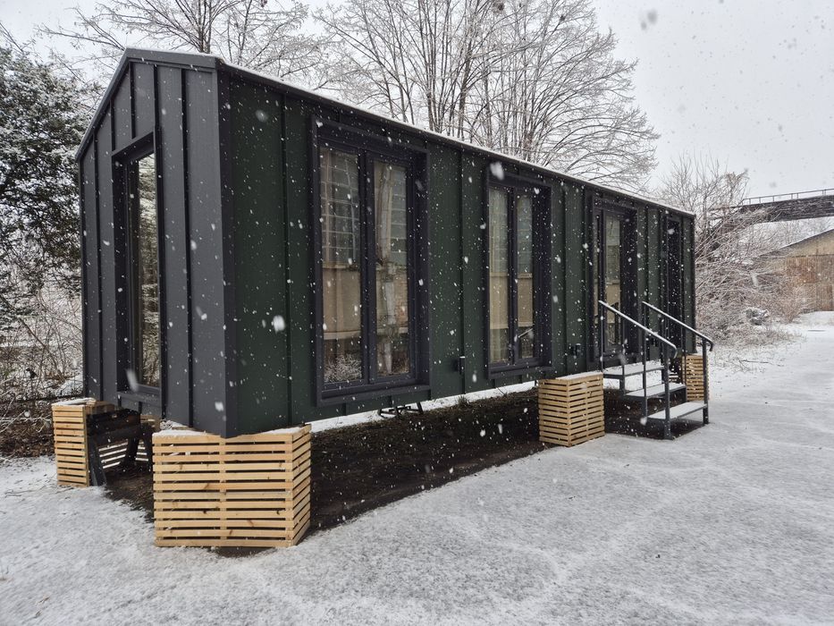 Căsuța/casă mobilă, tiny house premium, 9x3 m, disponibilă în rate