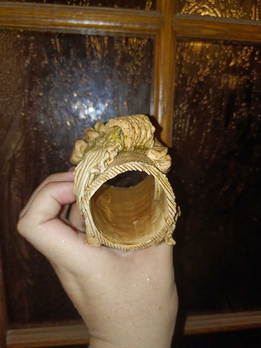 Декор трубка в аквариум