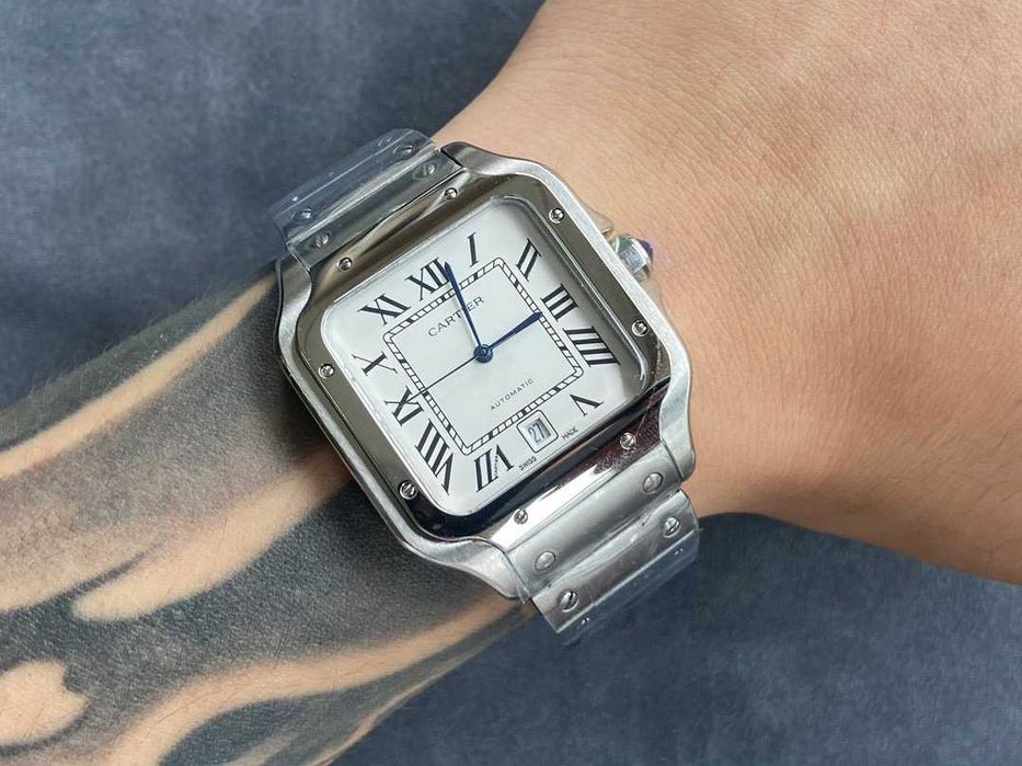 Автоматичен мъжки часовник Cartier Santos de Cartier L