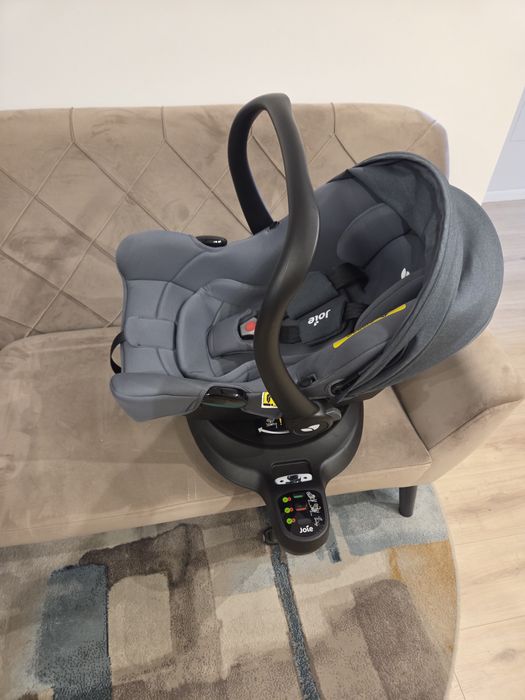 Set Scoică Joie i-Snug 2 + Bază Rotativă i-Base Encore 360 – Ca noi (Folosite 3 luni)