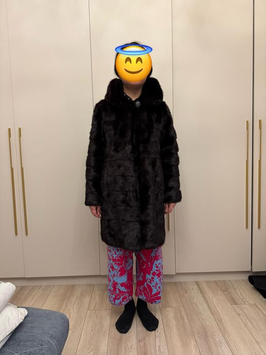 Норковая шуба, новая