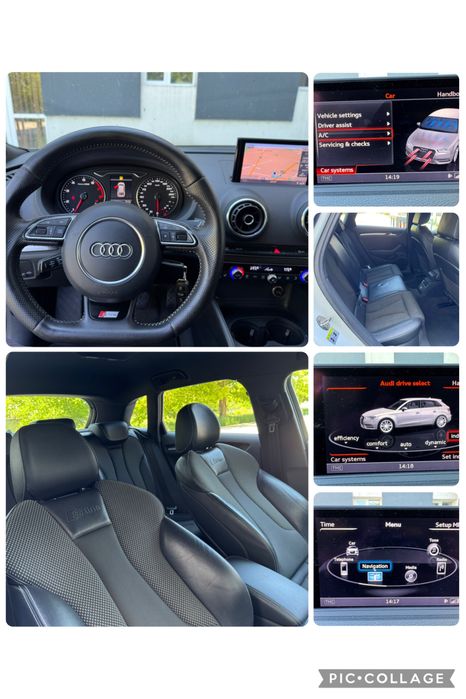 Audi S3,  S- Line, 1.4 Tfsi, 140 cp, Euro6