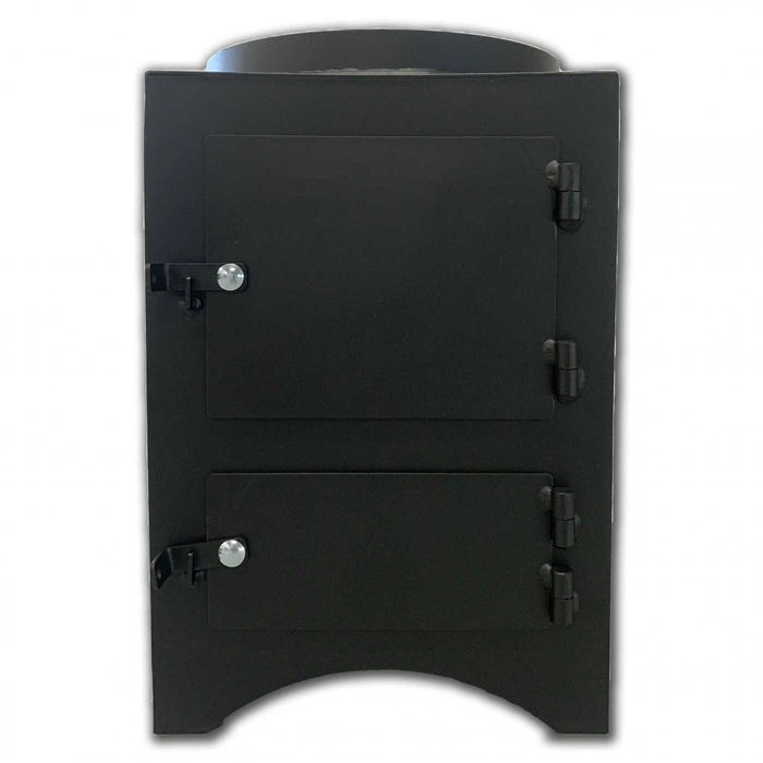 NOU Ansamblu boiler inox alimentar 90 litri cu focar (sau electric)