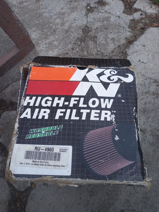 Filtru aer K&N refolosibil UNIVERSAL adus din SUA