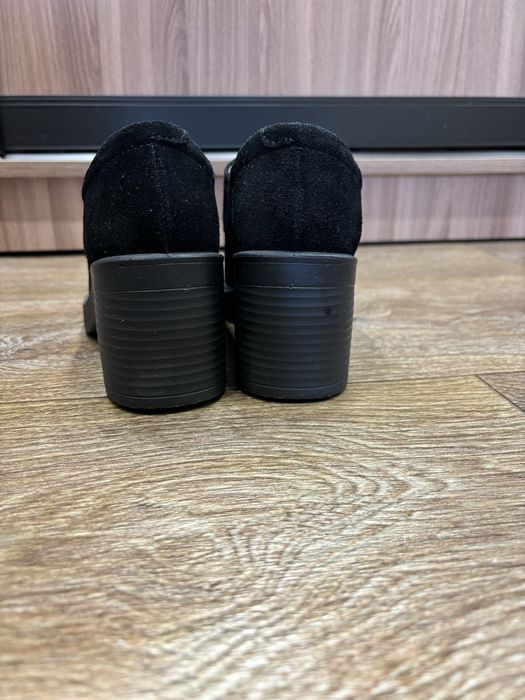 Полуботинки, замша 36 р.