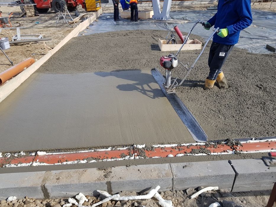Beton elicopterizat, platforme industriale, beton rutier