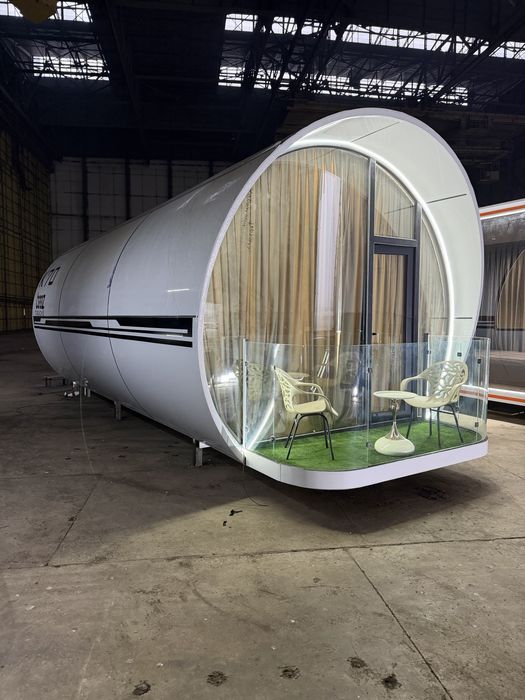 Космическая капсула для вашего дачи и отеля