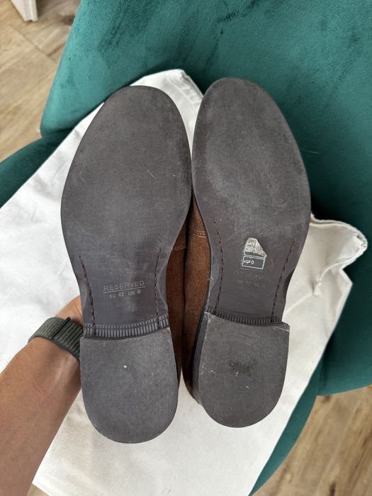 Mocasini Reserved, 43, Piele 100%