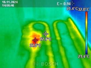 Утечка, услуги тепловизора