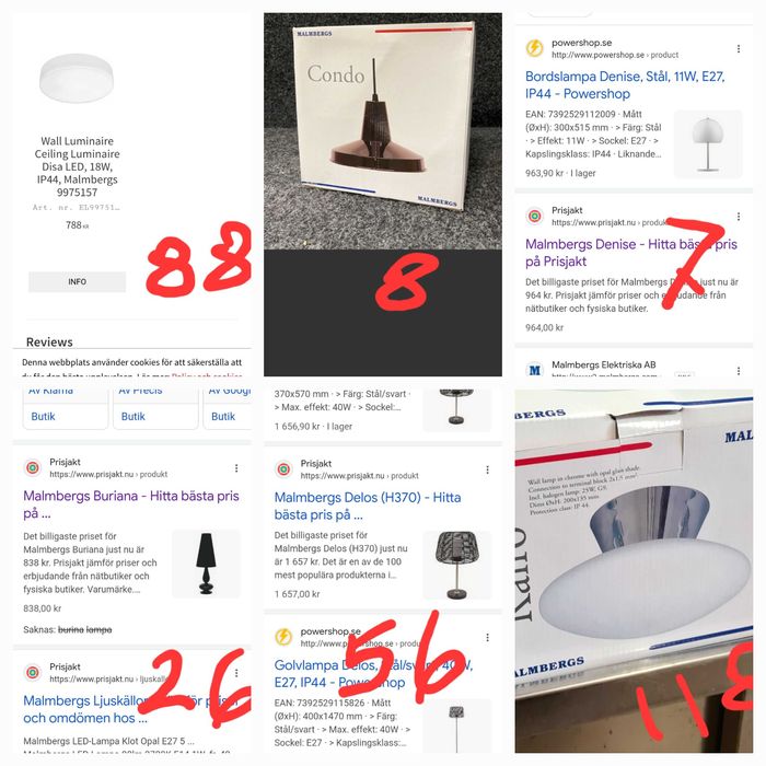 Предлагам нощни лампи