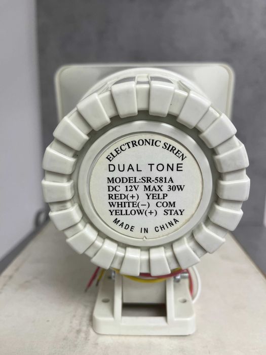 Unitate de alarmă / sirenă SR-581A cu ton dual
