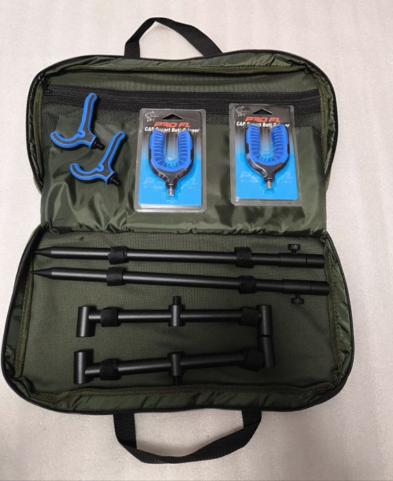 SET 2 BUZZ BARI FEEDER 2 Posturi cu picheti reglabili + 4 suporți