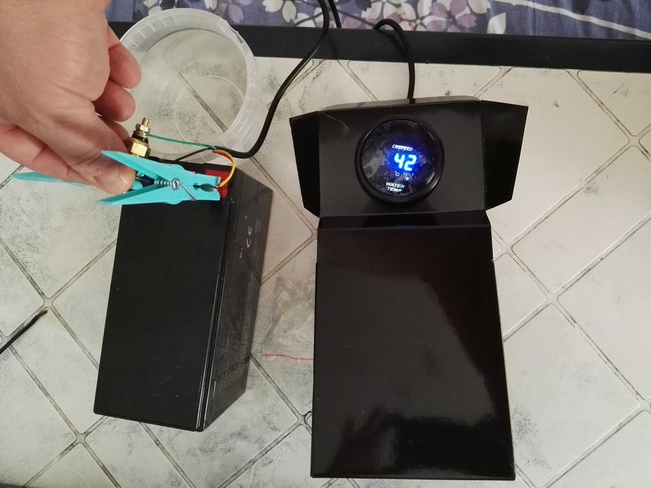 Уред температура на вода, измервателен уред, water temperature