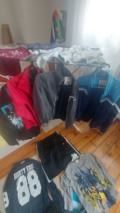 Голям ЛОТ детски дрехи за момче ръст 148 - 164 см.