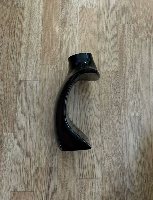 Стойки бижута, комплект за колие и гривна  черен гланц