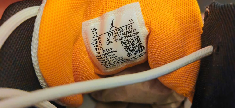 NIKE AIR Jordan Max Aura 5 , 45 номер 29.0 см стелка ЧИСТО НОВИ кутия