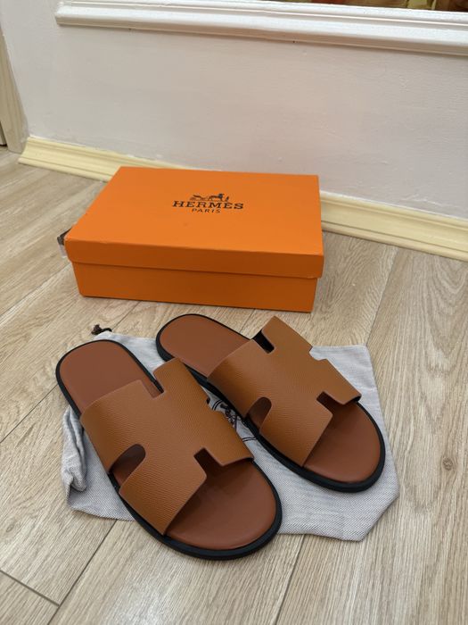 Мужские шлепанцы Hermes