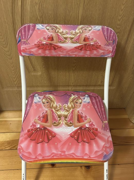 Детска маса със столче Barbie за момиче