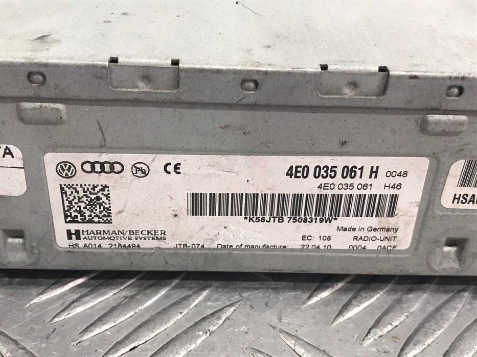 Радио модул Audi A8 D4 2010г.