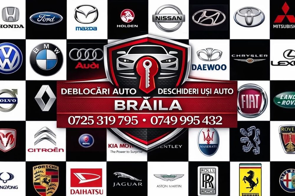 Deblocari auto-Deschideri usi auto BRAILA