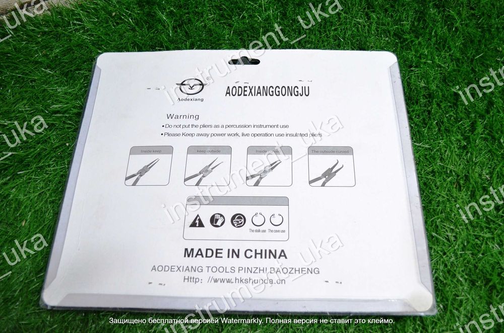 Съемники стопорных колец 4 предмета