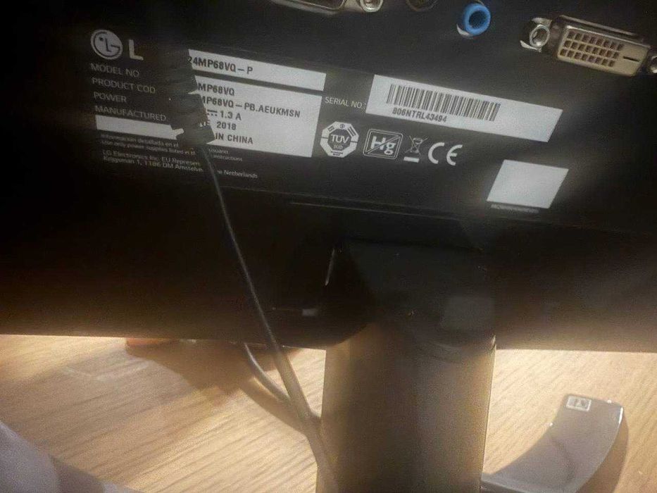 Монитор LG 24MP68VQ-P