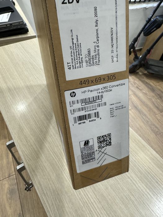 HP Pavilion x360 intel i5-1155G7 14" FHD Touch 8GB SSD 256GB B&O nou