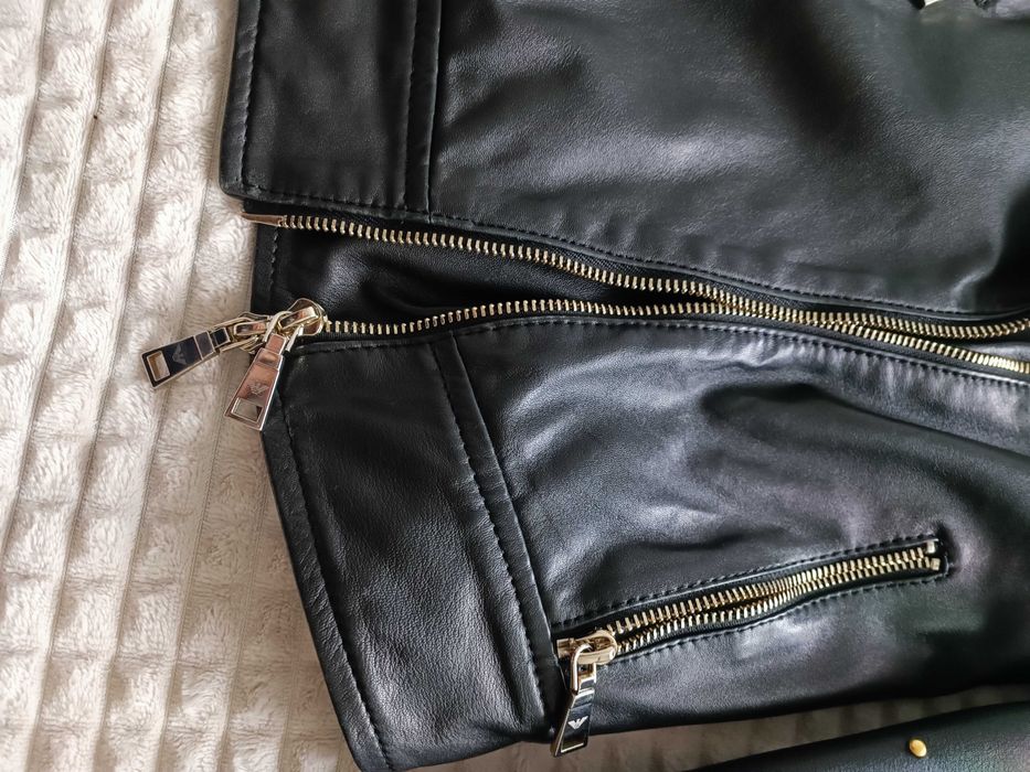 Дамско кожено яке Emporio Armani