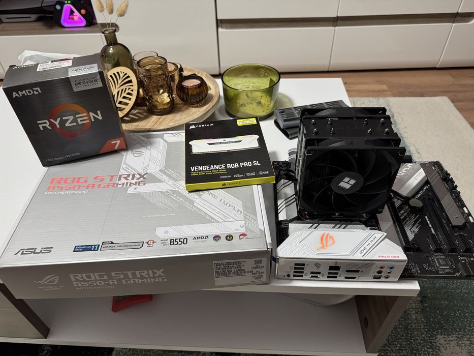 Kit Amd Ryzen 5800x3d 32 gb 1 tb ssd
