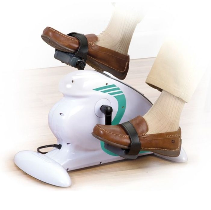 Мини велотренажер электрический для ног и рук