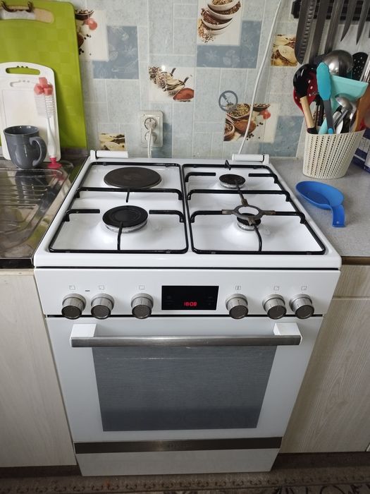 Электро-Газовая плита