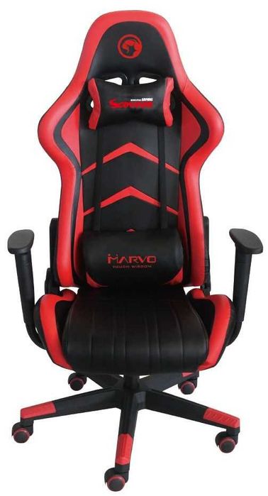 Гейминг стол Marvo - CH-106, червен/черен