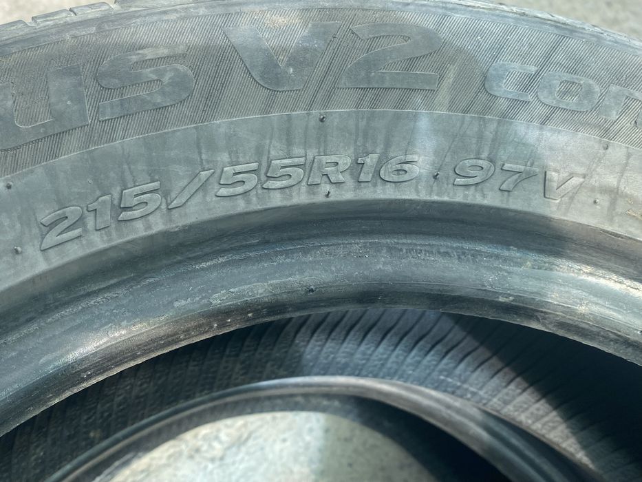 215/55r16 2 шт летний
