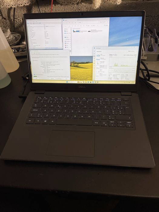 Laptop Office/Light gaming Dell Latitude 14.1" FHD i3-10110u 8GB SSD 128GB HDD 500GB Win 11 Pro