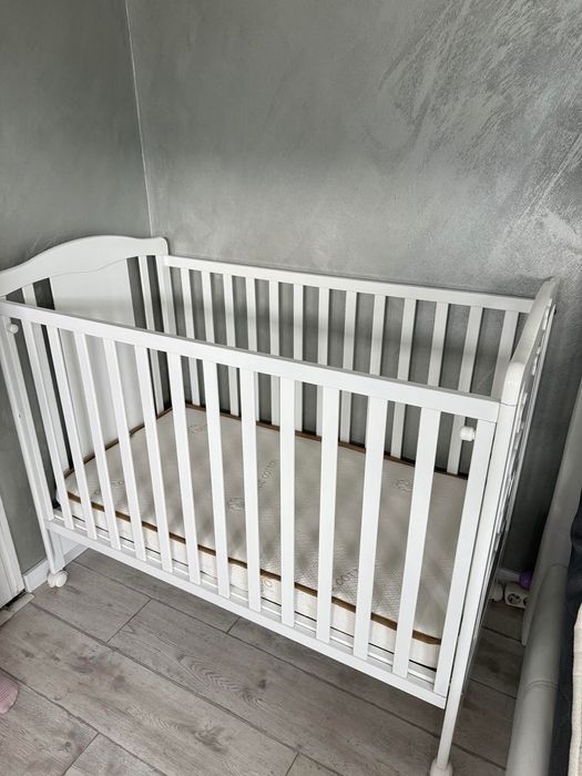 Bambino Casa Бебешко легло BonBon grigio сиво 60x120