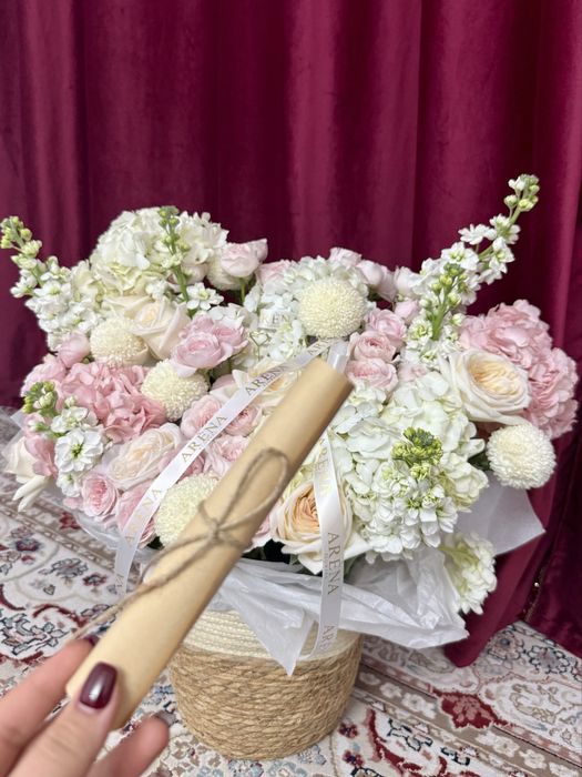 Цветы город Алматы.