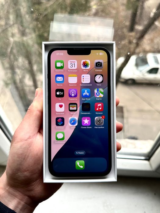 iPhone 13 128GB 86% ИДЕАЛЬНЫЙ!