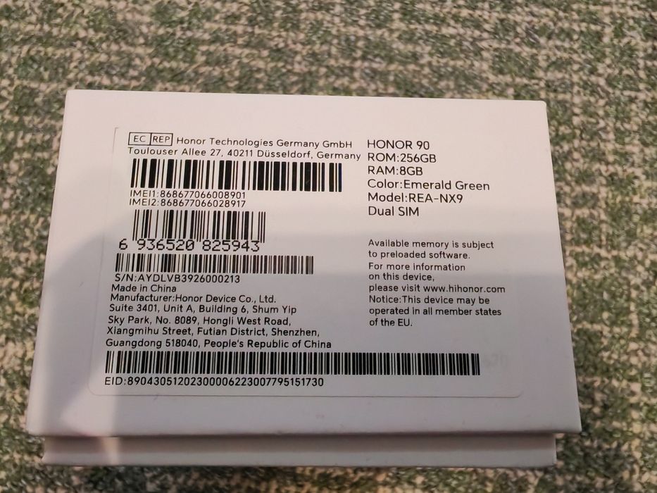 Honor 90 , utilizat