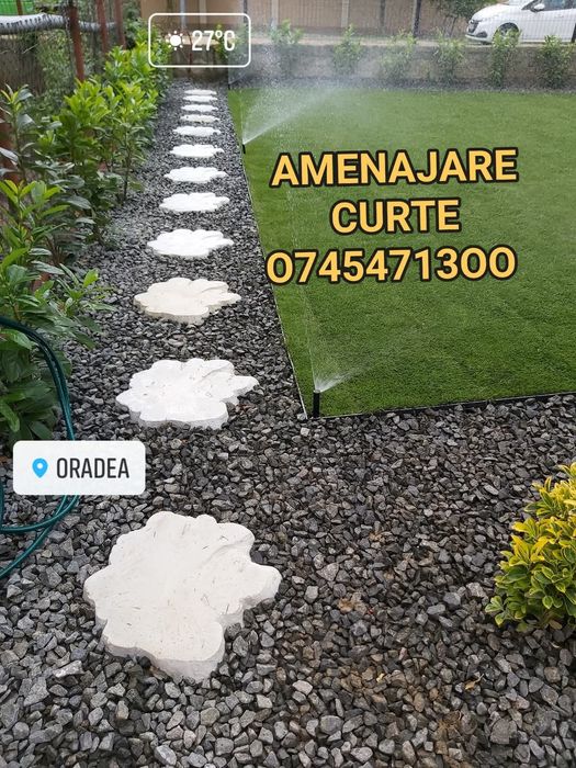 Piatra ornament gri antracit , pt decorat în curte  și amenajări