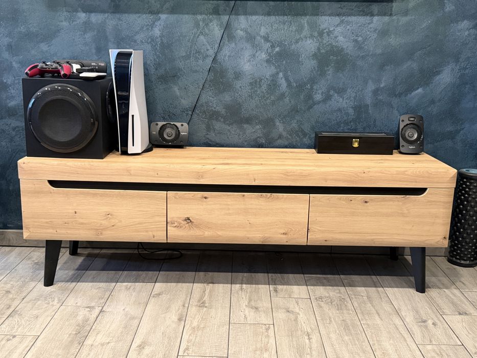 Set mobilier living (comodă TV + dulap + măsuță)