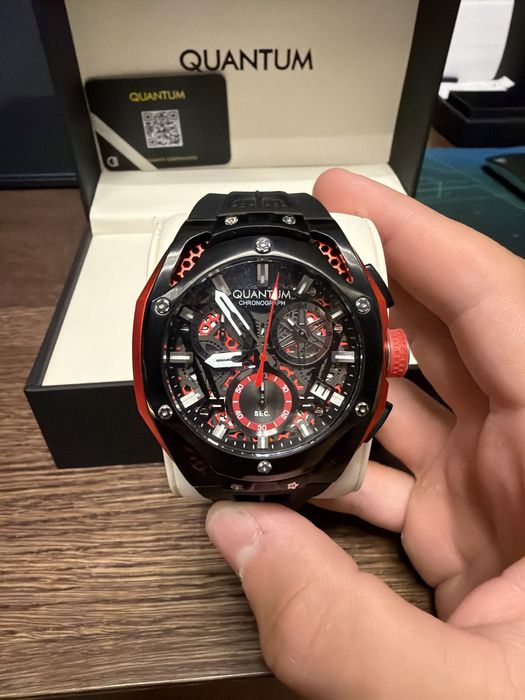 Часовник:QUANTUM,мъжки хронограф Серия:Quantum Sports/Master/Chrono Series.