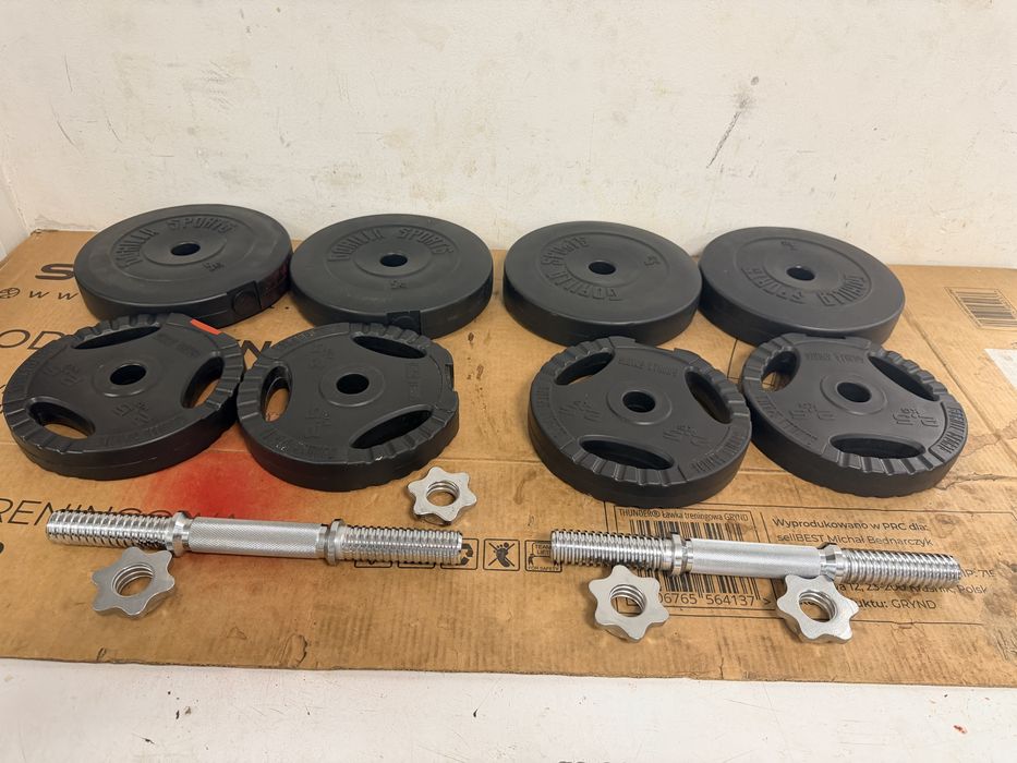 Gantere reglabile 35 kg, 17,5 kg+17,5 kg=35 kg. Pret promo 200 lei noi Germany. Anunt Valabil, mai am pe stoc 30 de seturi