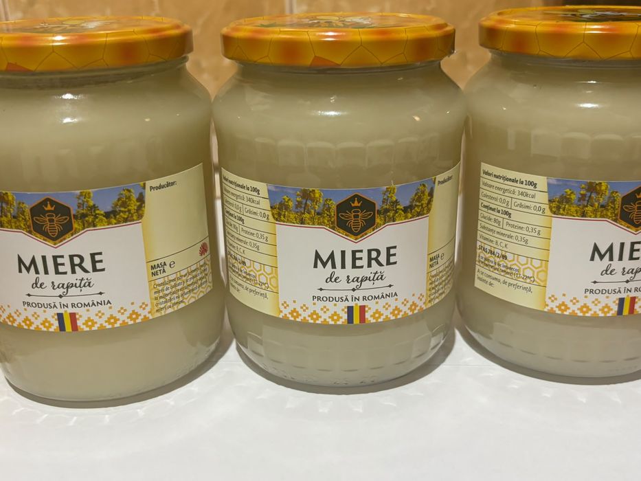Miere salcam,poliflora,rapita