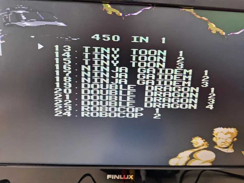 450 jocuri caseta discheta galbena clasica cu jocuri pentru consola TV