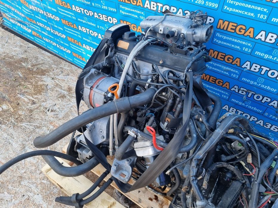 Двигатель ABK на ауди.